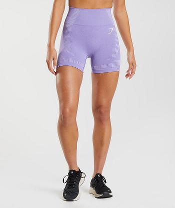 Dámské Šortky Gymshark Vital Seamless 2.0 Fialové | CZ 3949AHK